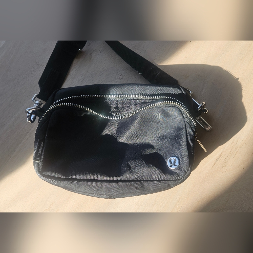 Lululemon Athletica Black Crossbody Sling Bag